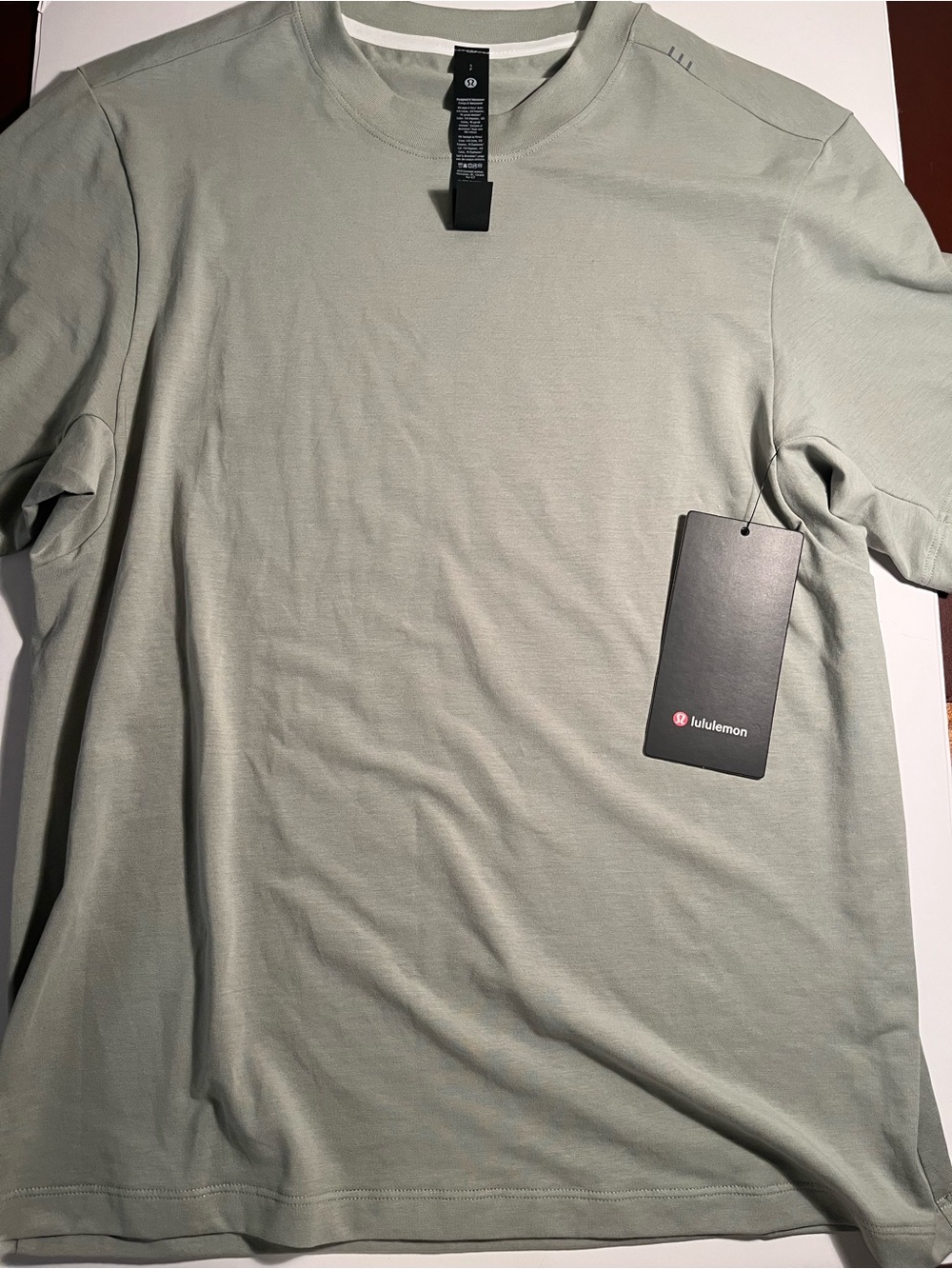 Lululemon Sage Green Crew Neck T-Shirt NEW With TAGS ! Size Small 🥑🥑